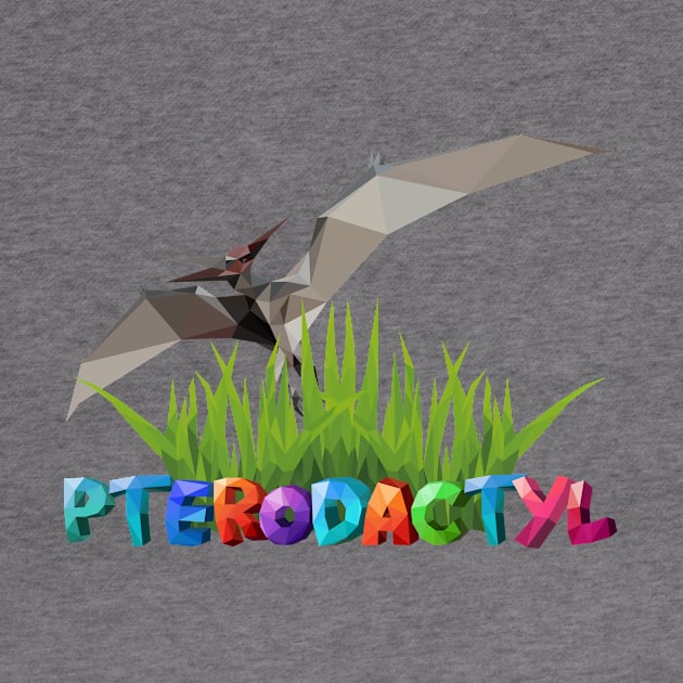 Pterodactyl Dinosaur by DimDom